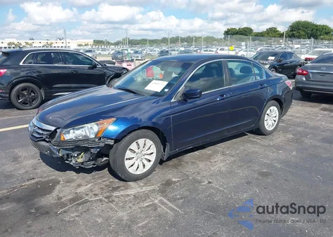 2012 Honda Accord 2.4 Lx из США, поврежденный, VIN 1HGCP2F3XCA170503